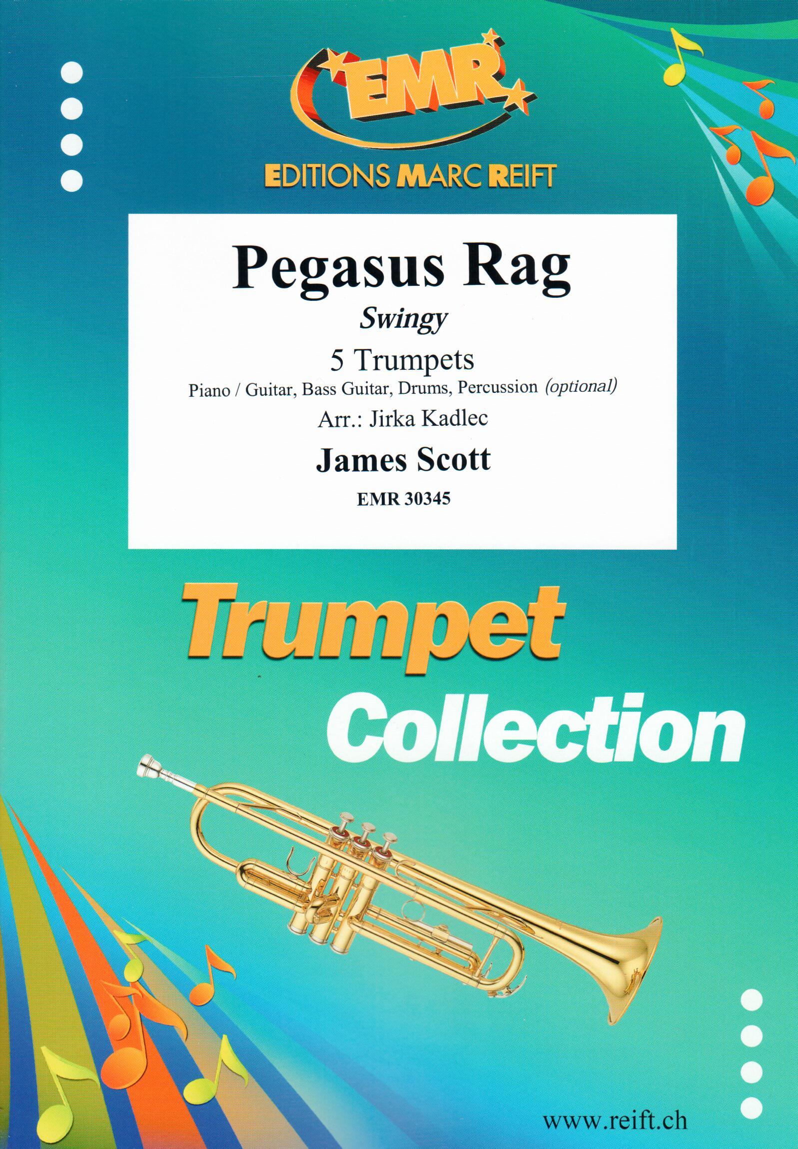 PEGASUS RAG, SOLOS - B♭. Cornet/Trumpet with Piano