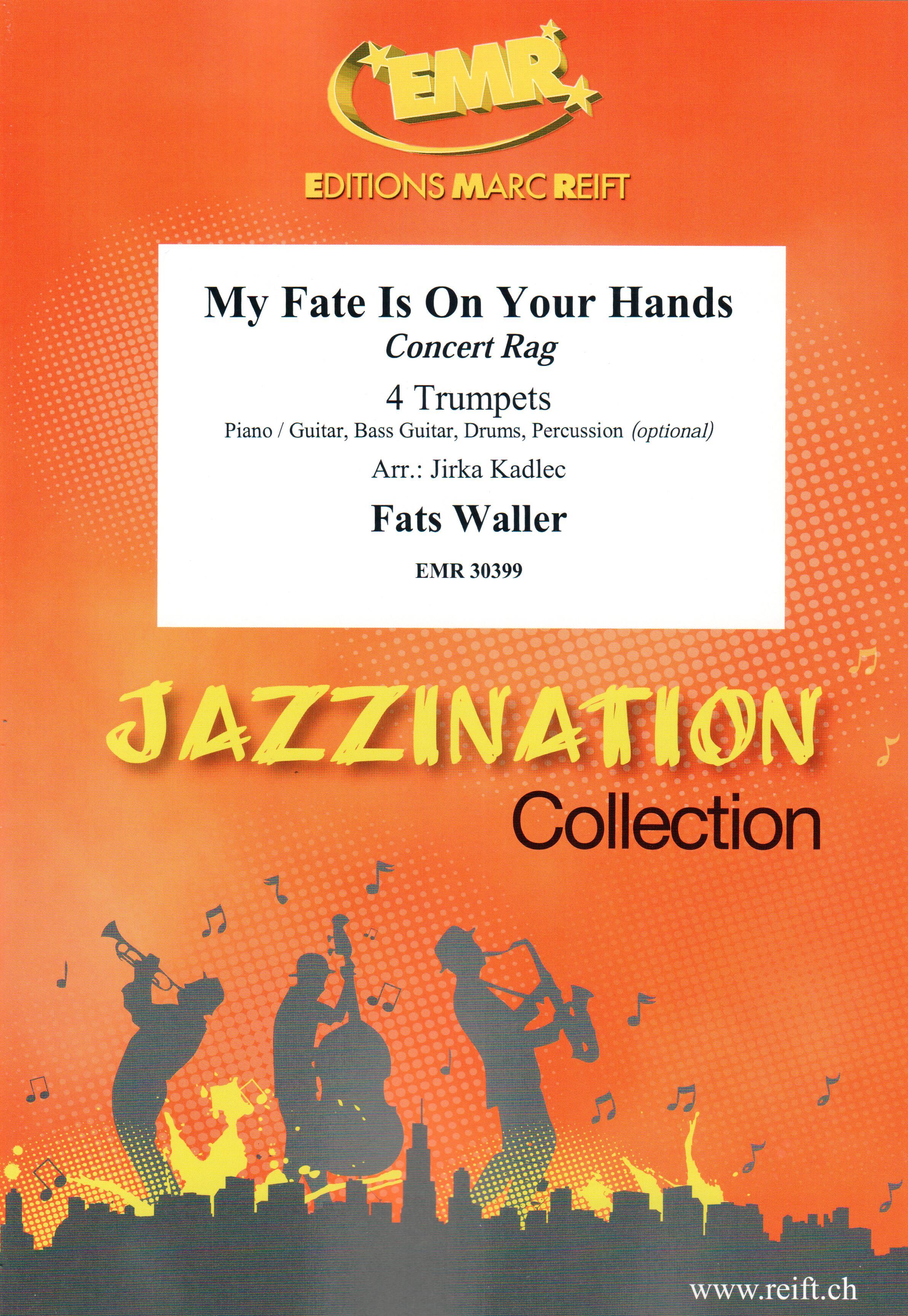MY FATE IS ON YOUR HANDS, SOLOS - B♭. Cornet/Trumpet with Piano