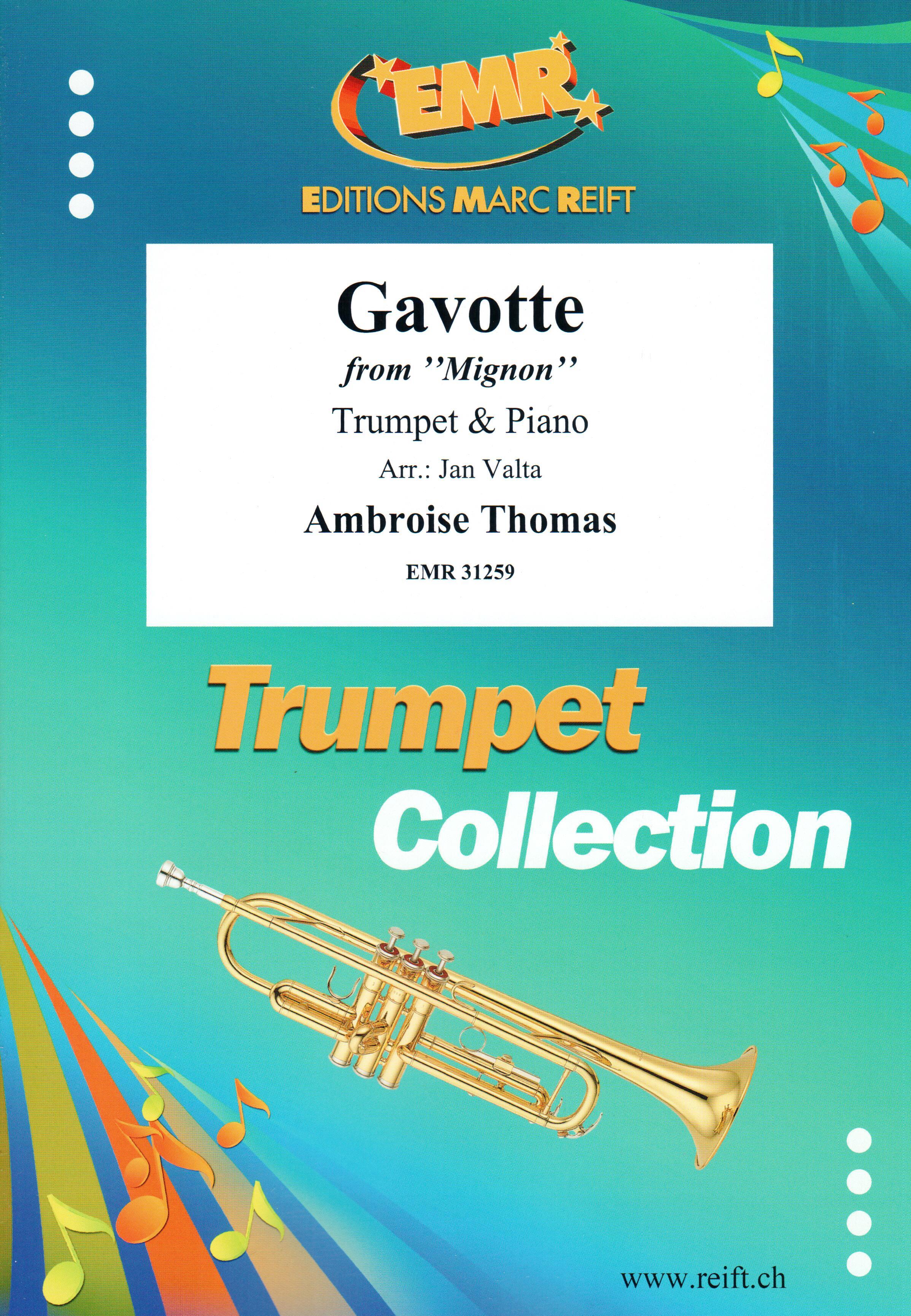 GAVOTTE, SOLOS - B♭. Cornet/Trumpet with Piano