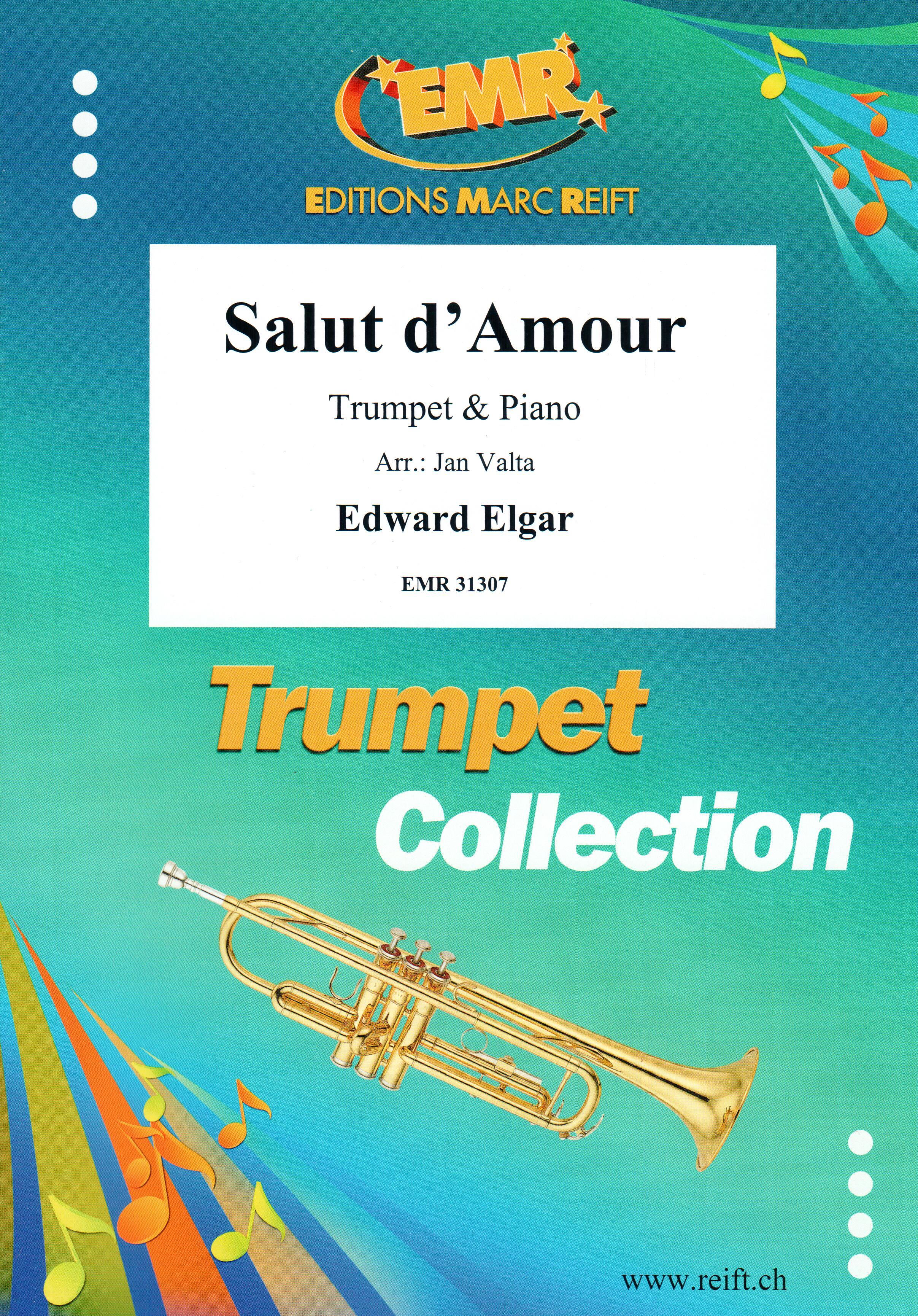 SALUT D'AMOUR, SOLOS - B♭. Cornet/Trumpet with Piano