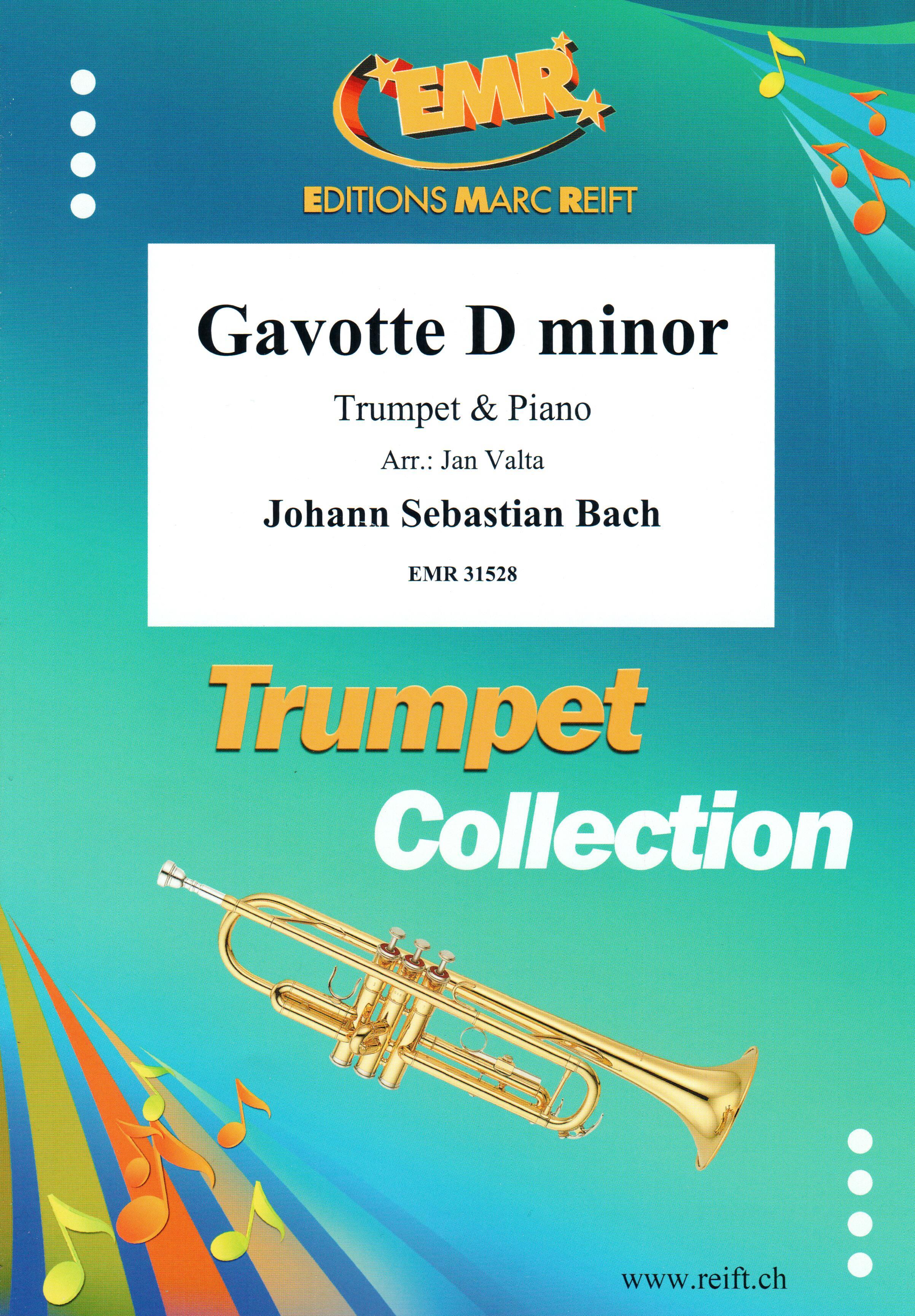 GAVOTTE D MINOR, SOLOS - B♭. Cornet/Trumpet with Piano
