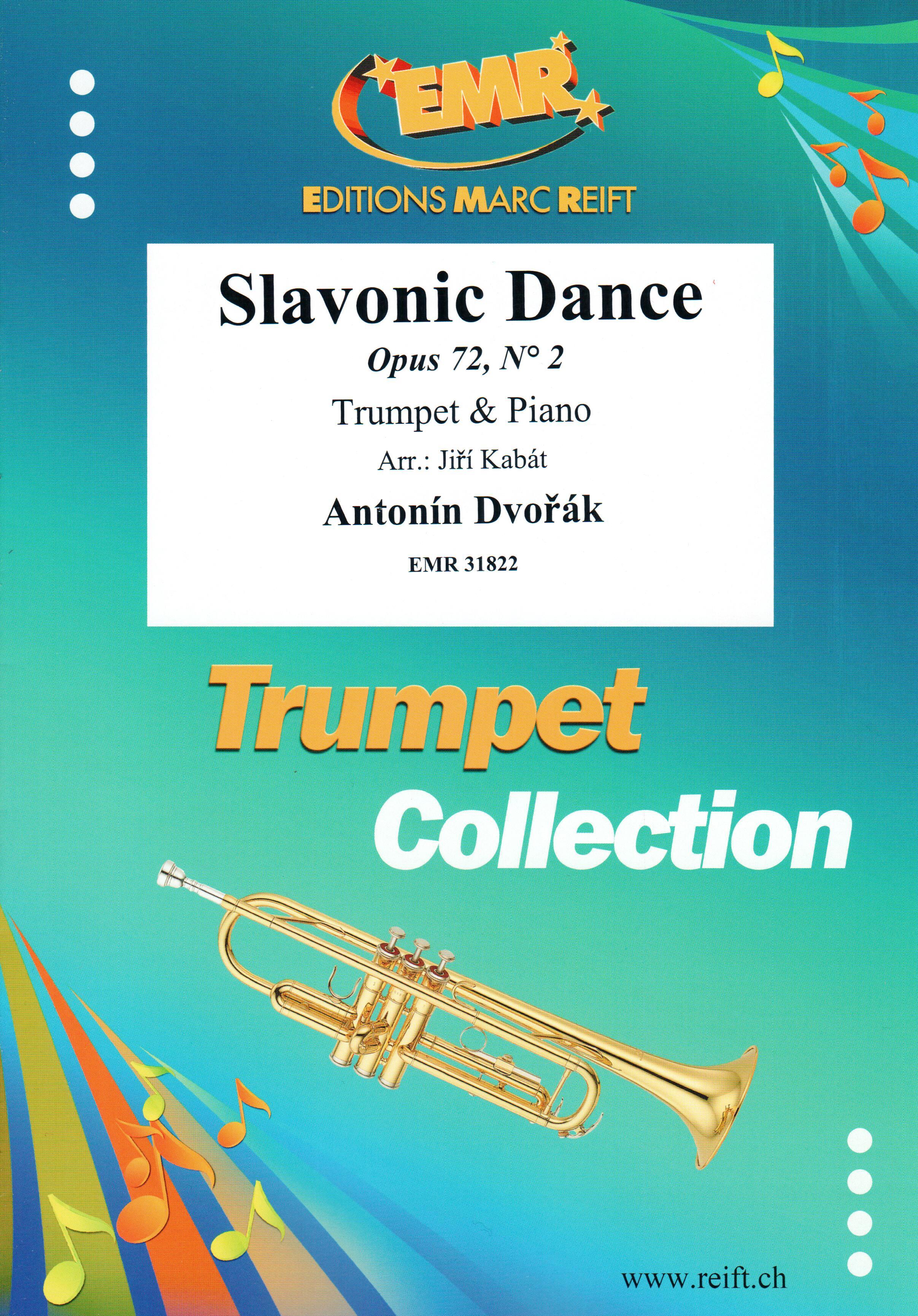 SLAVONIC DANCE, SOLOS - B♭. Cornet/Trumpet with Piano