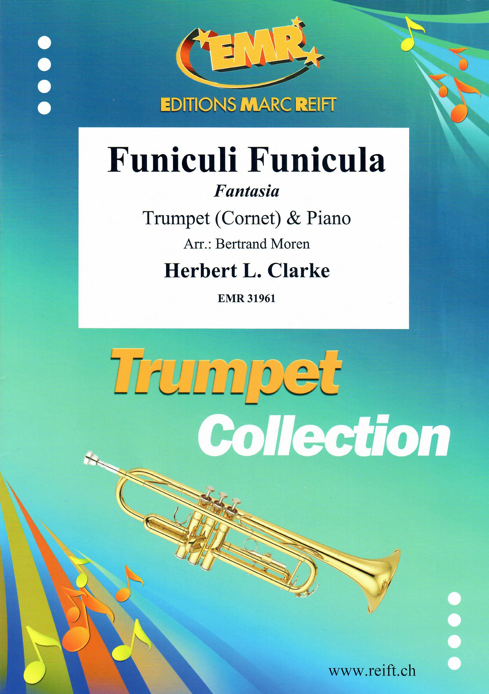FUNICULI FUNICULA, SOLOS - B♭. Cornet/Trumpet with Piano