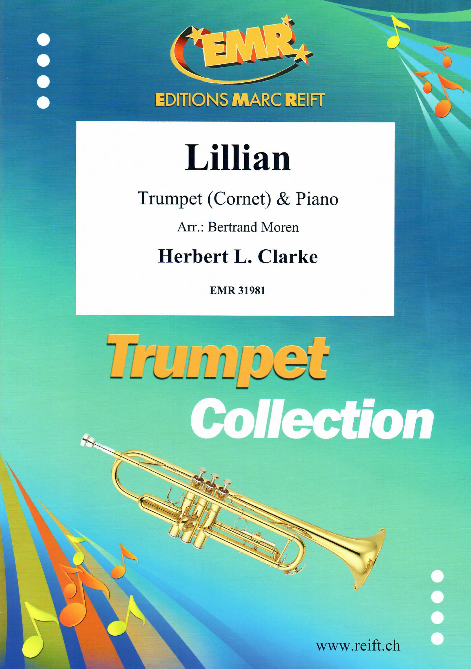 LILLIAN, SOLOS - B♭. Cornet/Trumpet with Piano