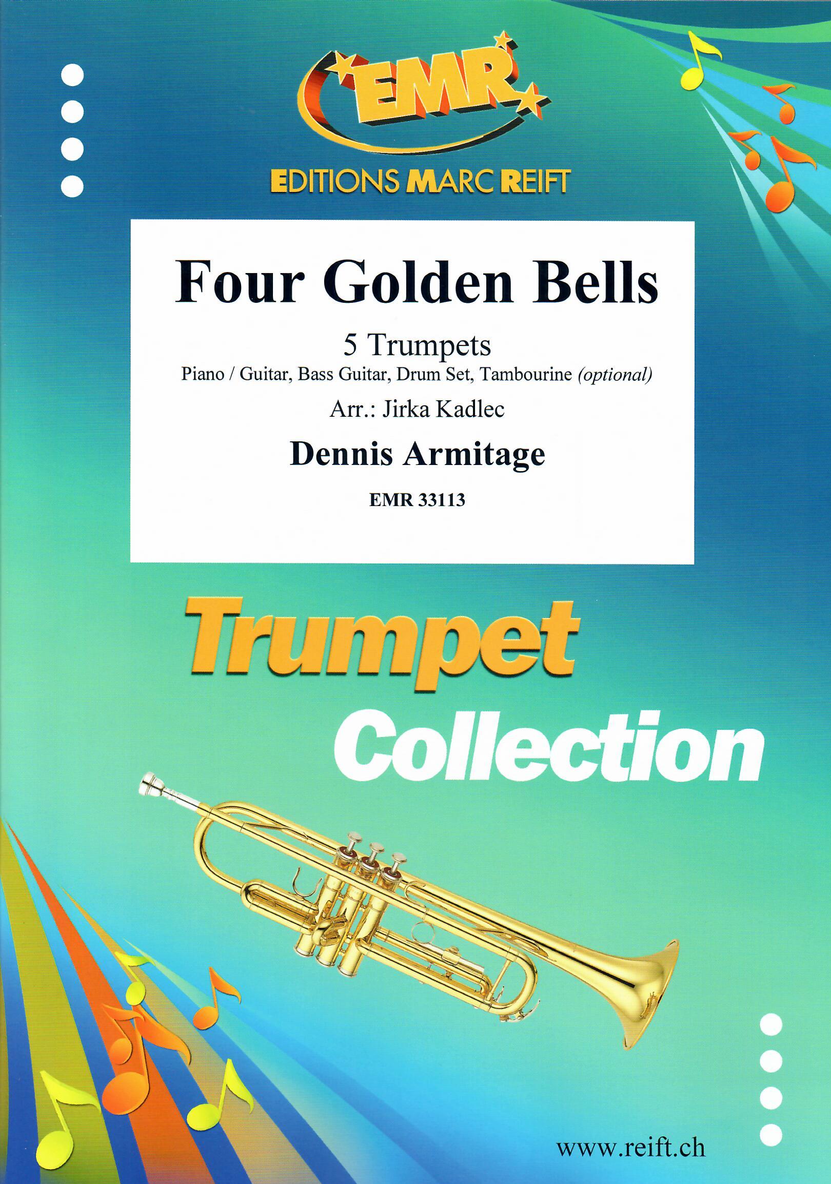 FOUR GOLDEN BELLS, SOLOS - B♭. Cornet/Trumpet with Piano