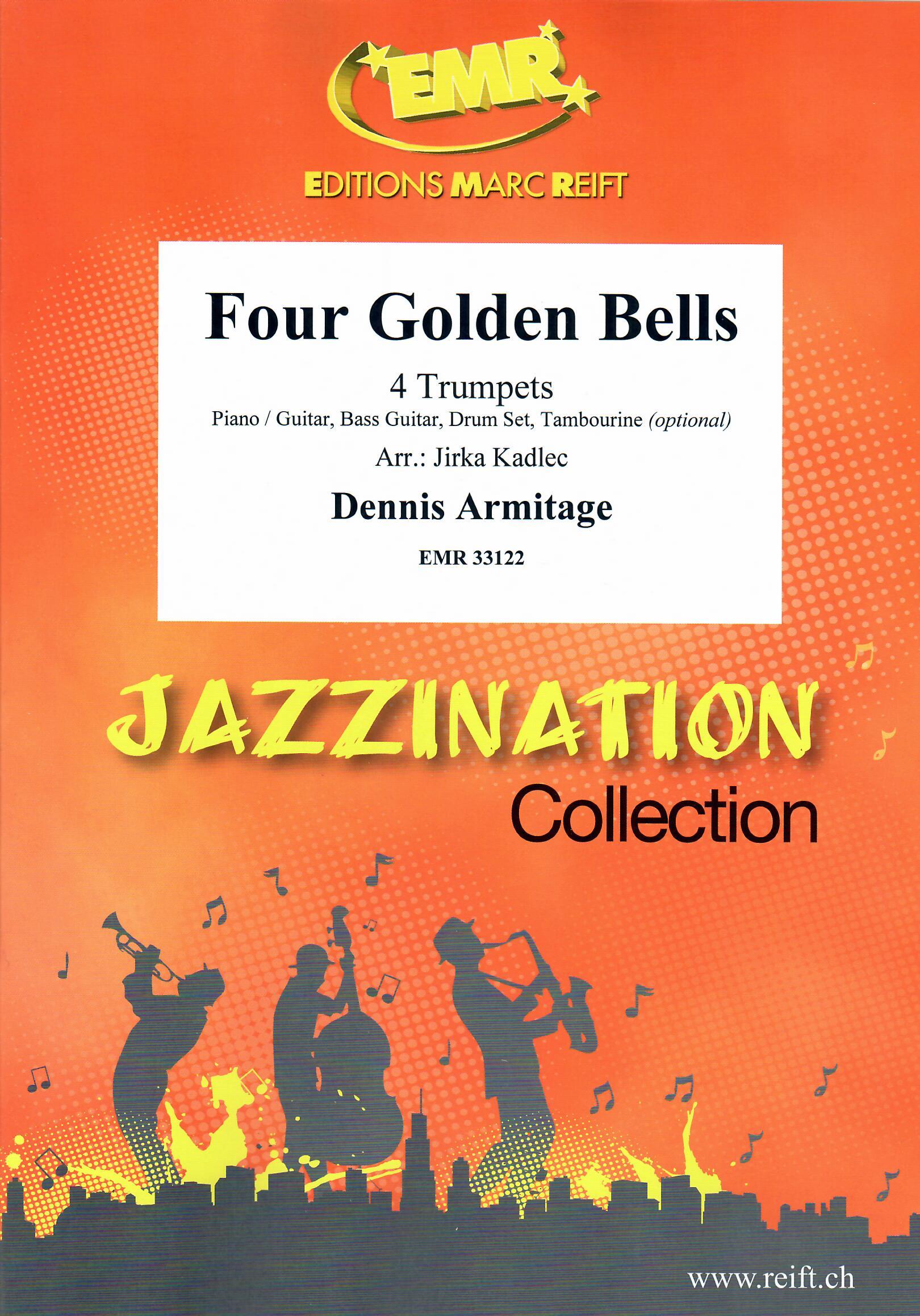 FOUR GOLDEN BELLS, SOLOS - B♭. Cornet/Trumpet with Piano