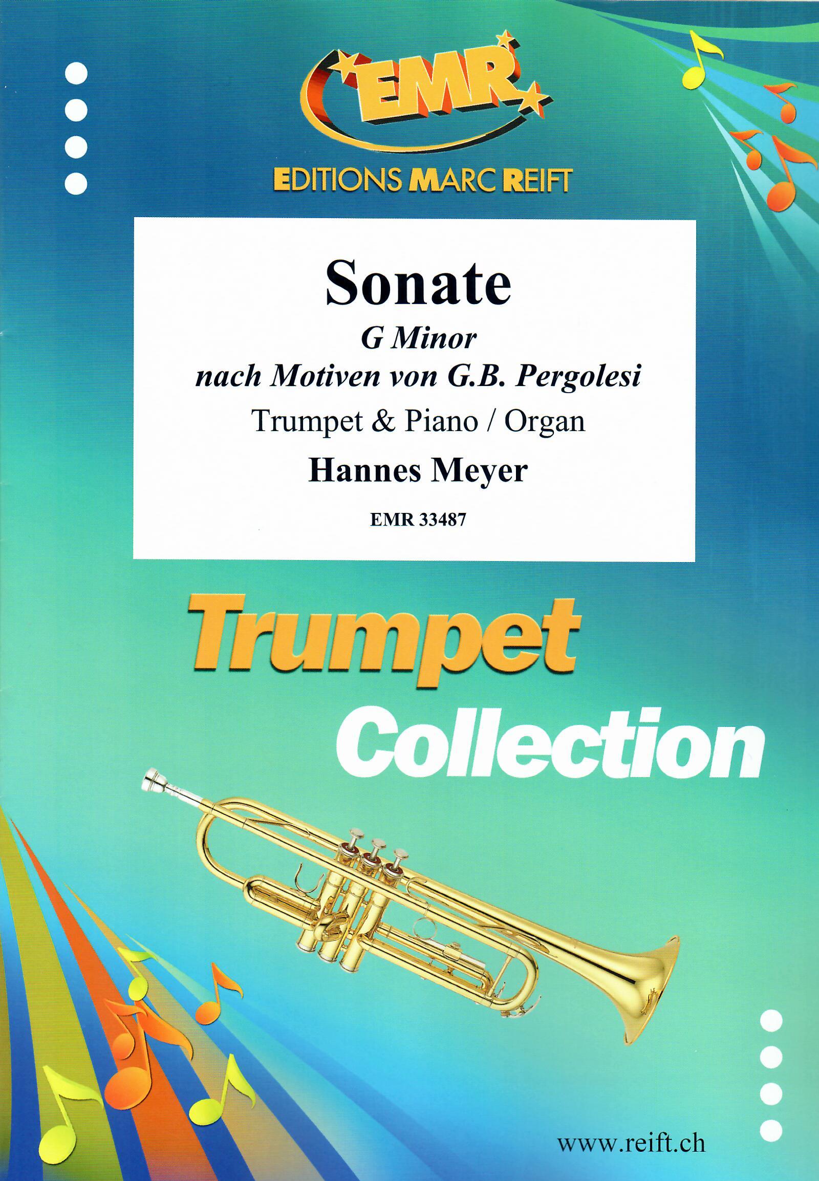 SONATE G MINOR, SOLOS - B♭. Cornet/Trumpet with Piano