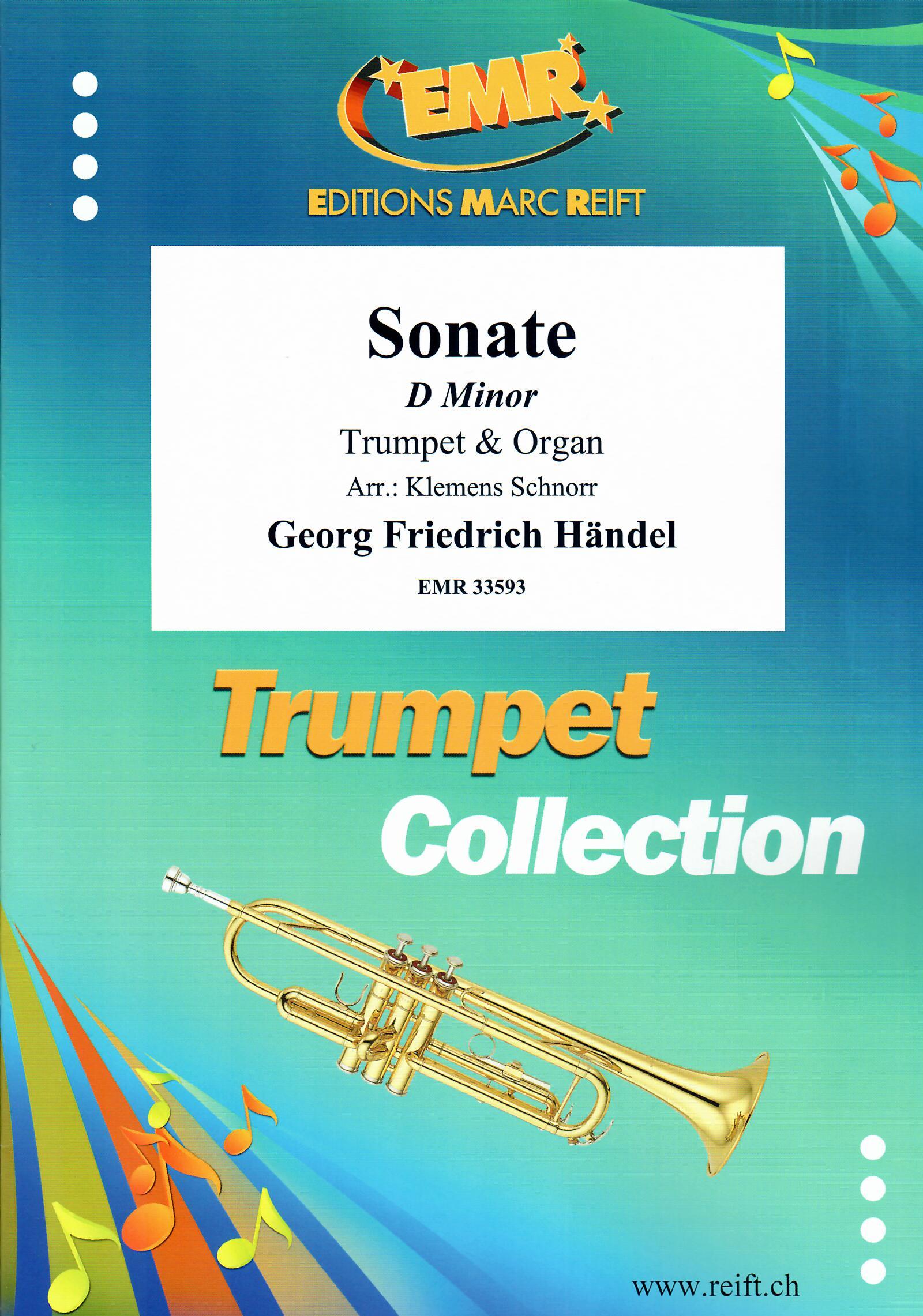 SONATE D MINOR, SOLOS - B♭. Cornet/Trumpet with Piano