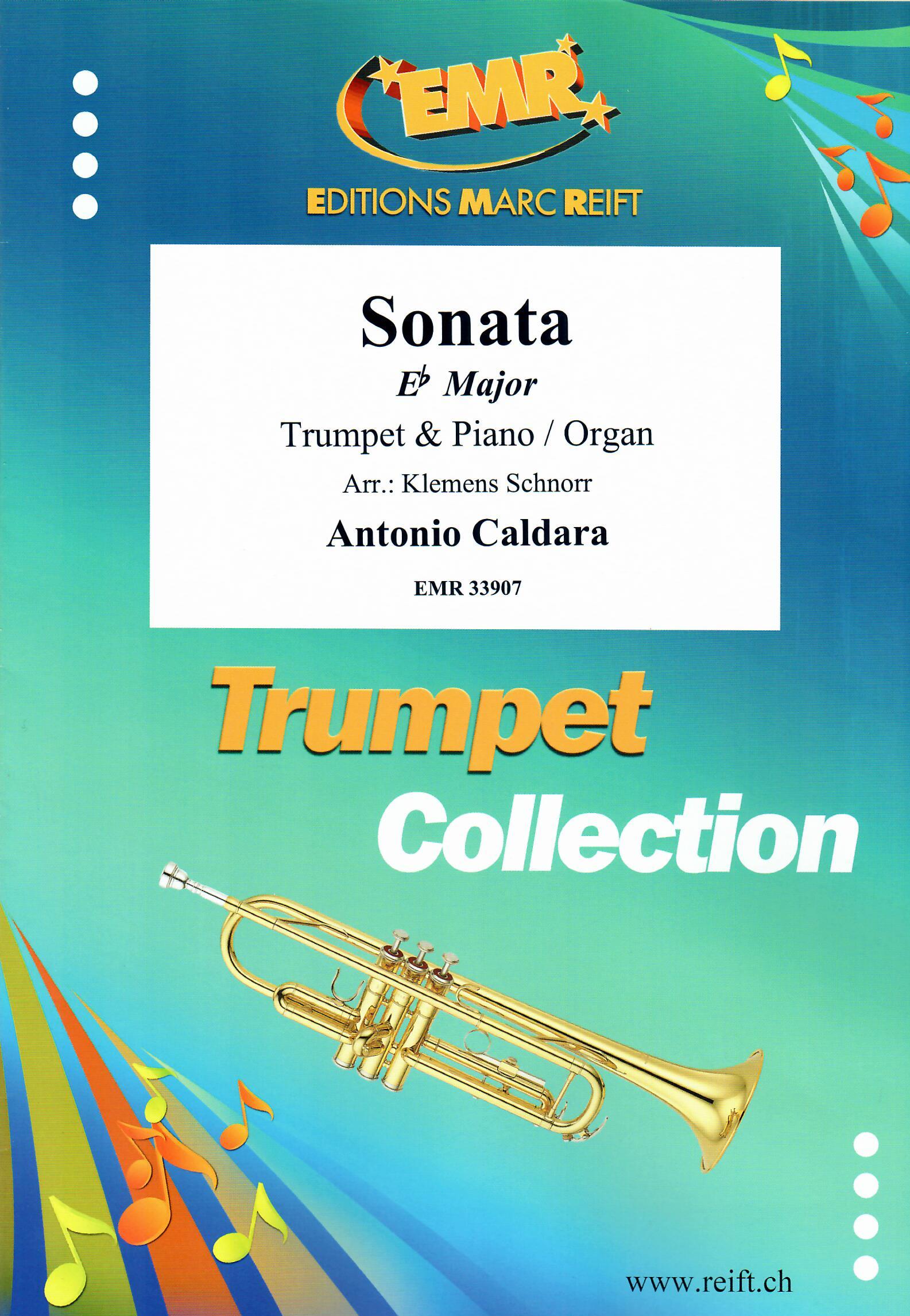 SONATA EB MAJOR, SOLOS - B♭. Cornet/Trumpet with Piano