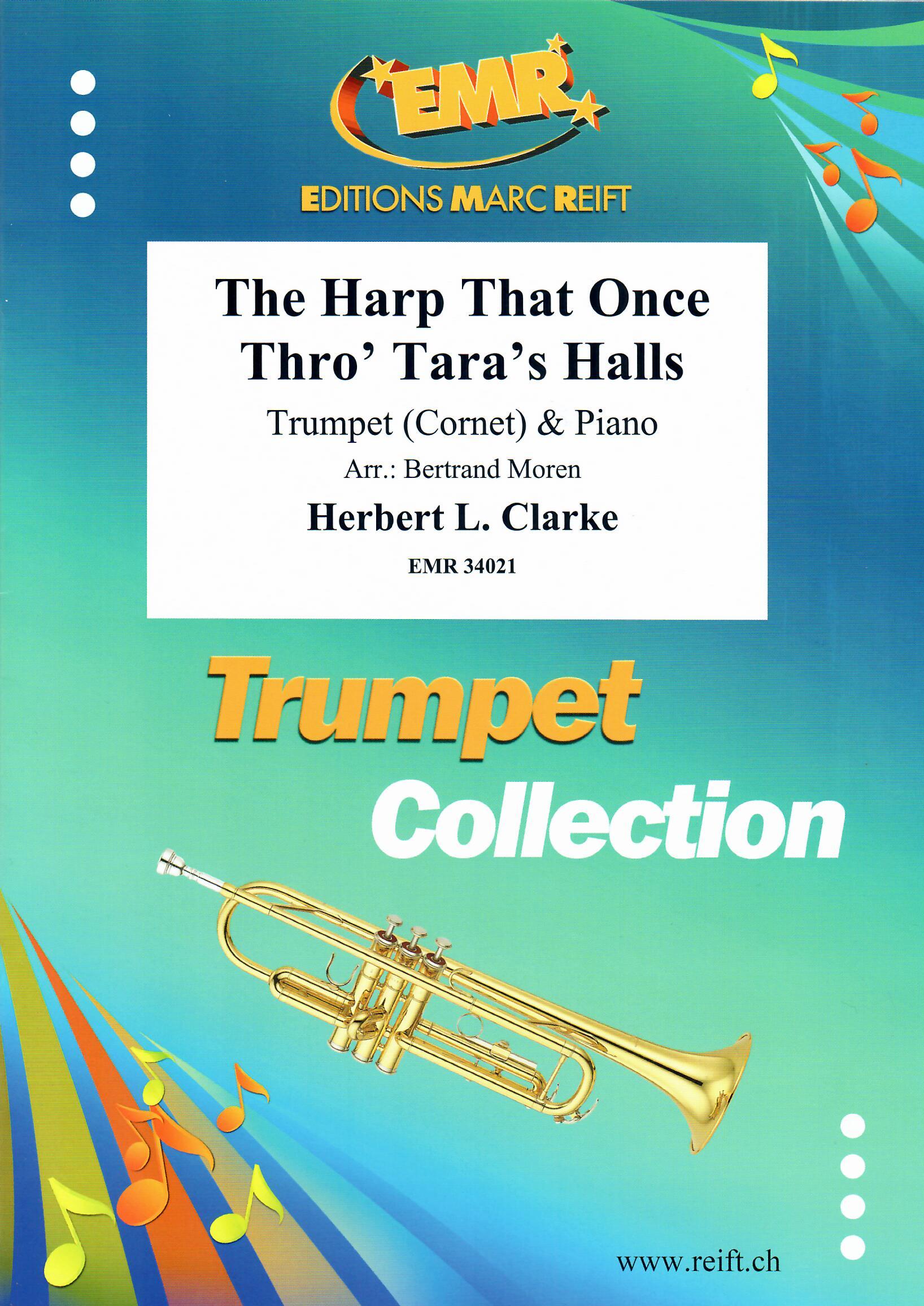THE HARP THAT ONCE THRO' TARA'S HALLS, SOLOS - B♭. Cornet/Trumpet with Piano