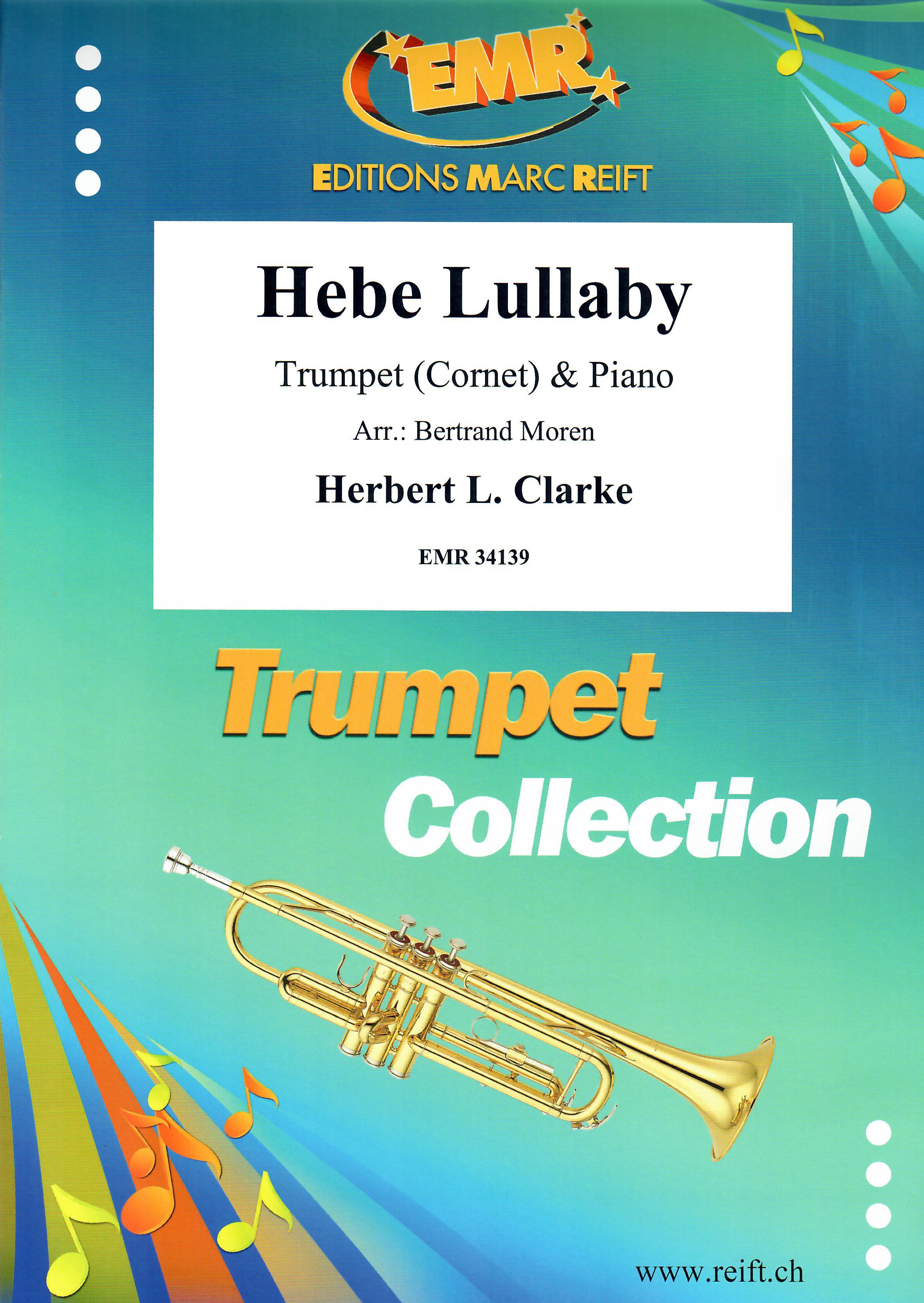 HEBE LULLABY, SOLOS - B♭. Cornet/Trumpet with Piano