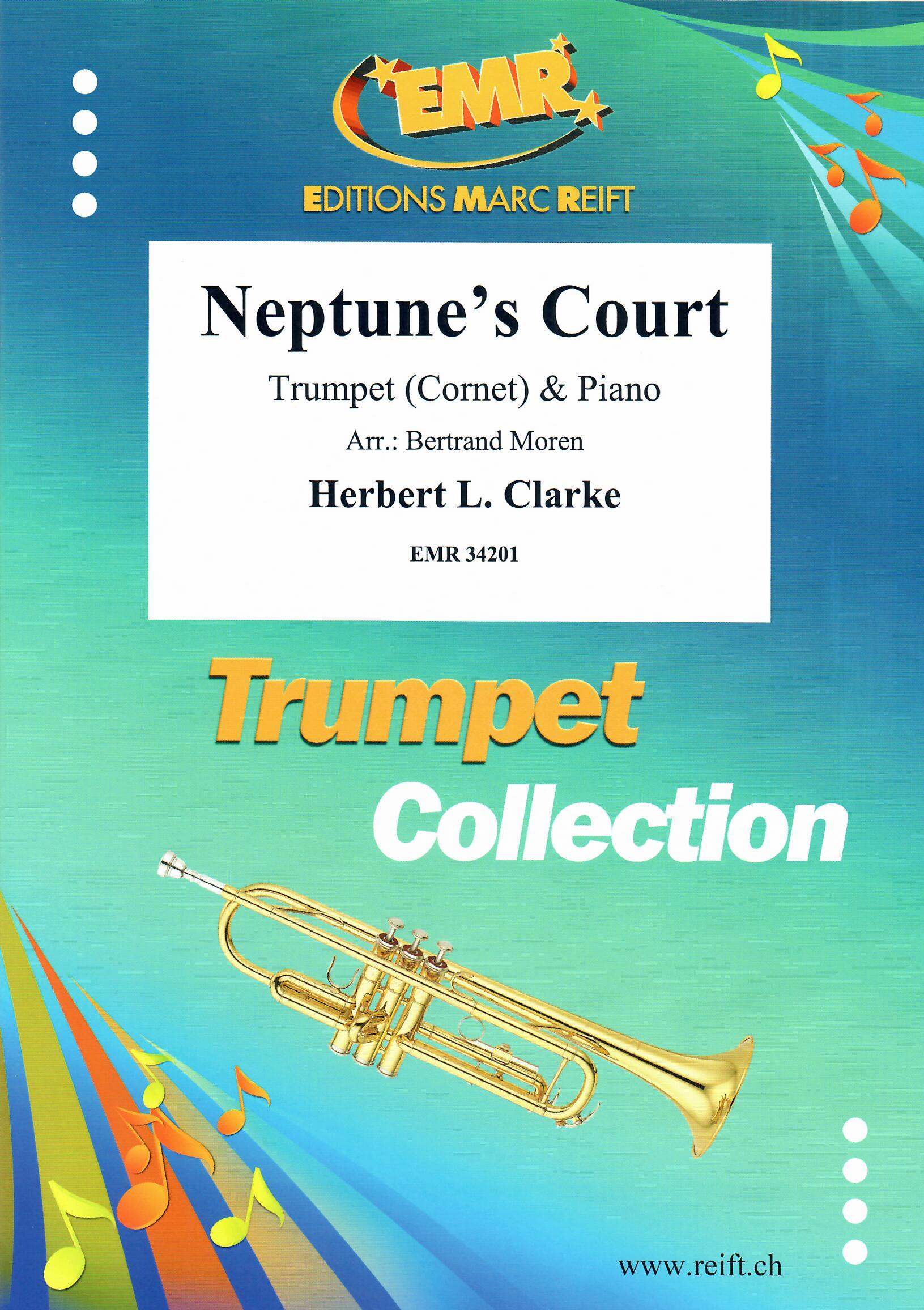 NEPTUNE'S COURT, SOLOS - B♭. Cornet/Trumpet with Piano