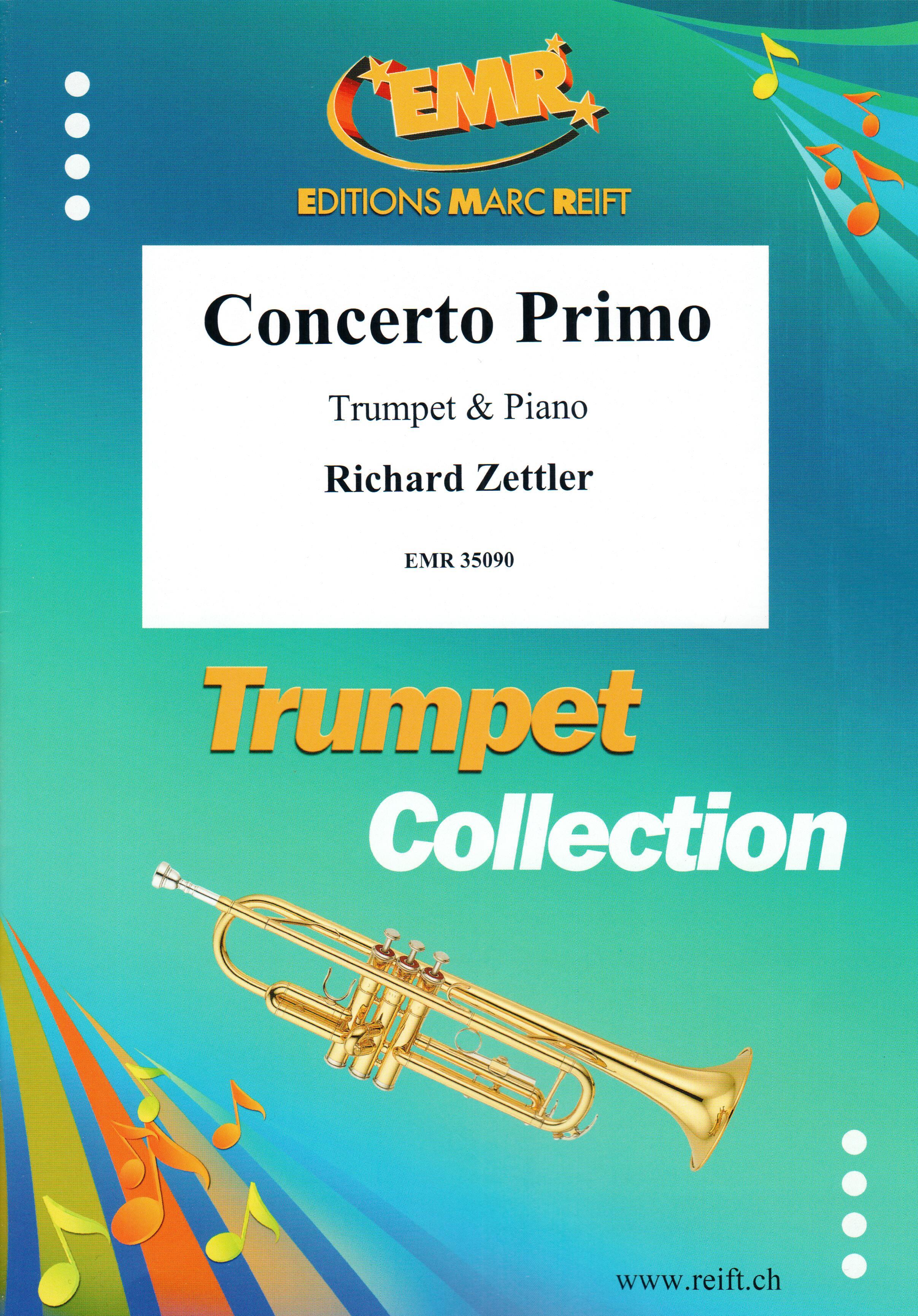 CONCERTO PRIMO, SOLOS - B♭. Cornet/Trumpet with Piano