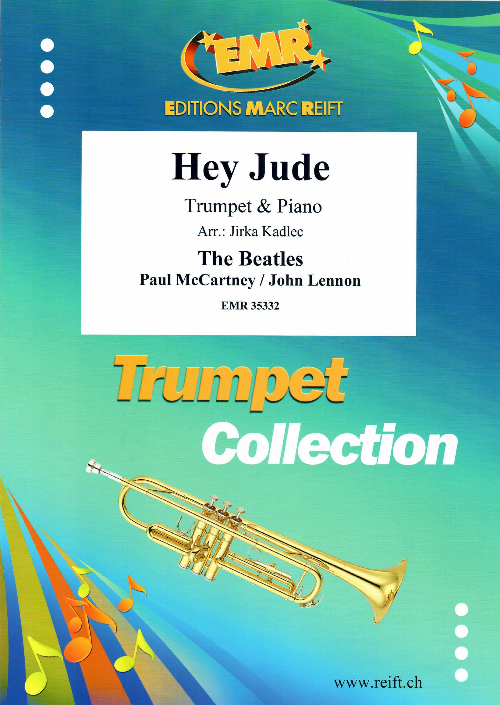 HEY JUDE, SOLOS - B♭. Cornet/Trumpet with Piano