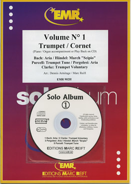 SOLO ALBUM VOLUME 01, SOLOS - B♭. Cornet/Trumpet with Piano