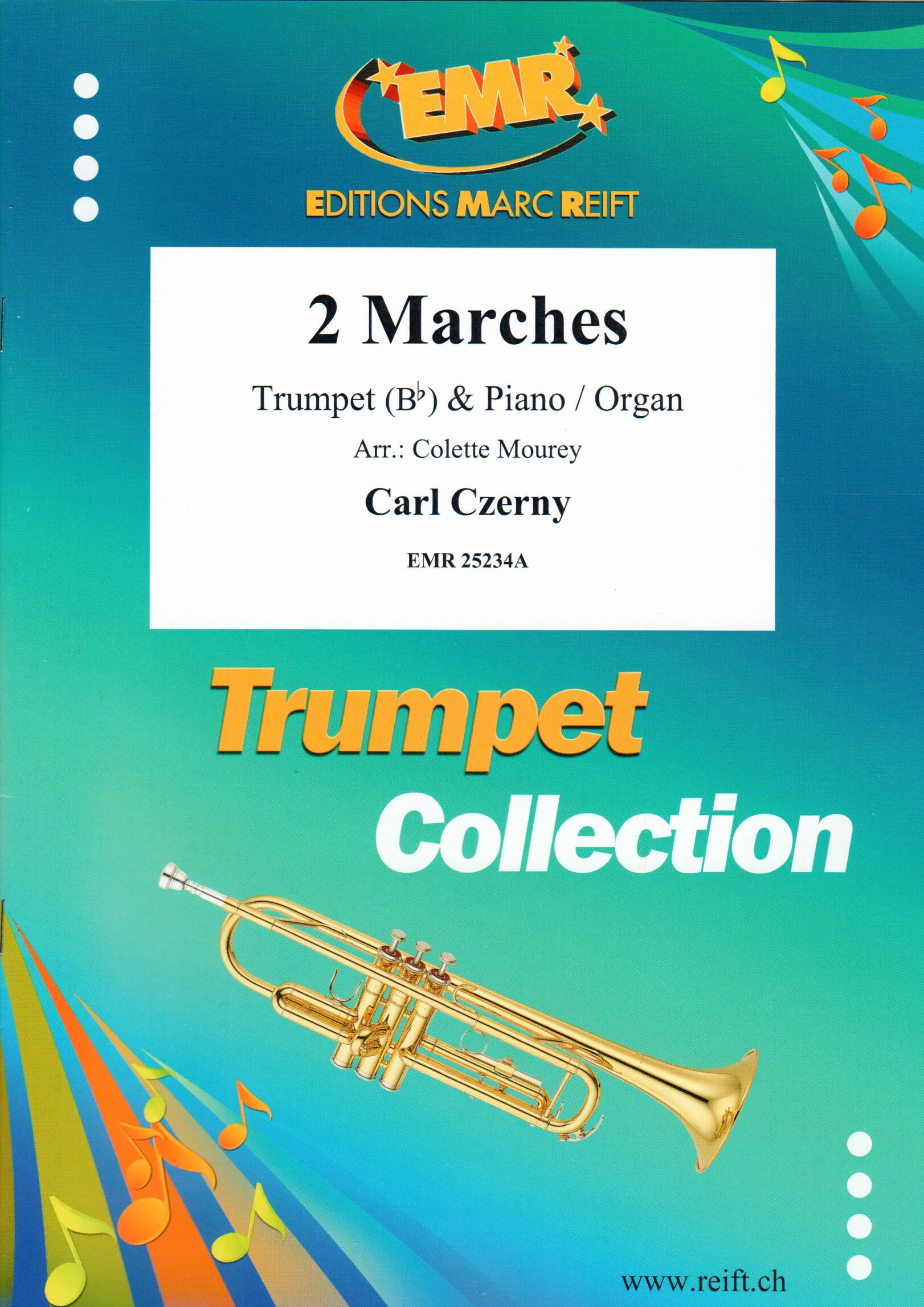 2 MARCHES, SOLOS - B♭. Cornet/Trumpet with Piano
