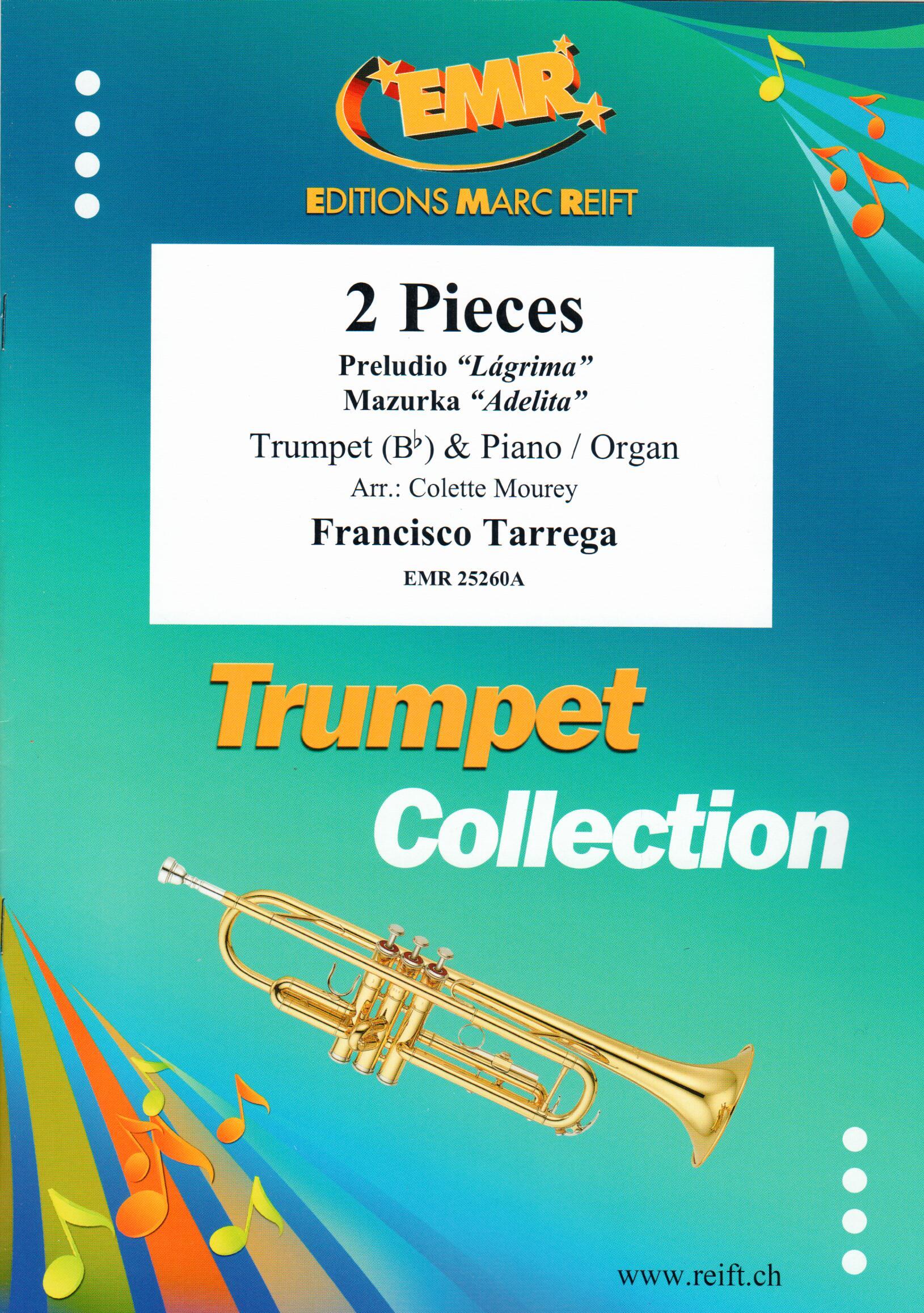 2 PIECES, SOLOS - B♭. Cornet/Trumpet with Piano