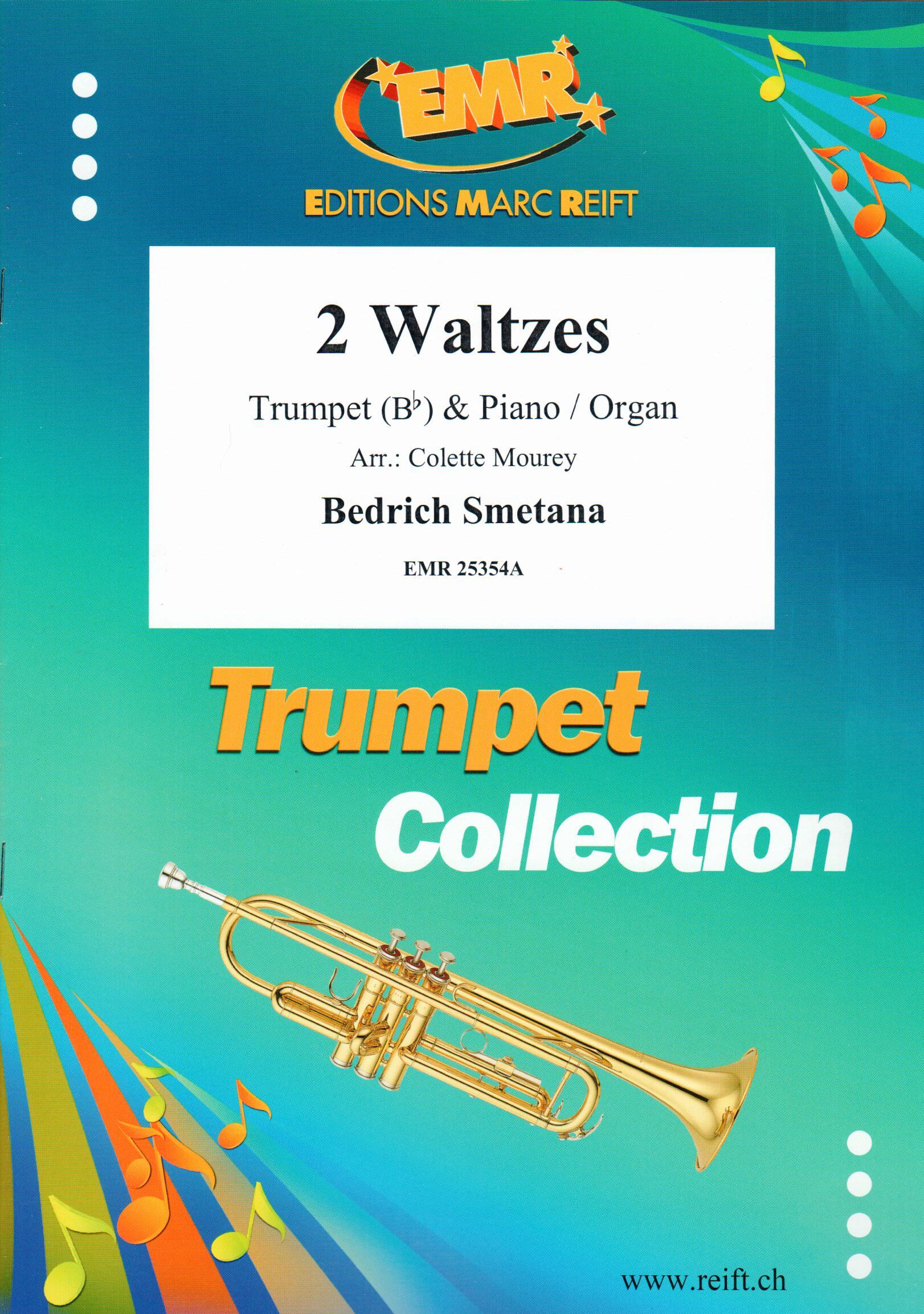 2 WALTZES, SOLOS - B♭. Cornet/Trumpet with Piano