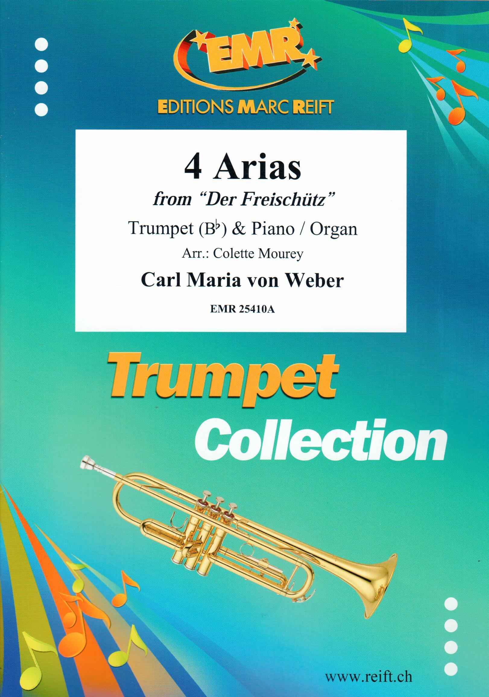4 ARIAS, SOLOS - B♭. Cornet/Trumpet with Piano