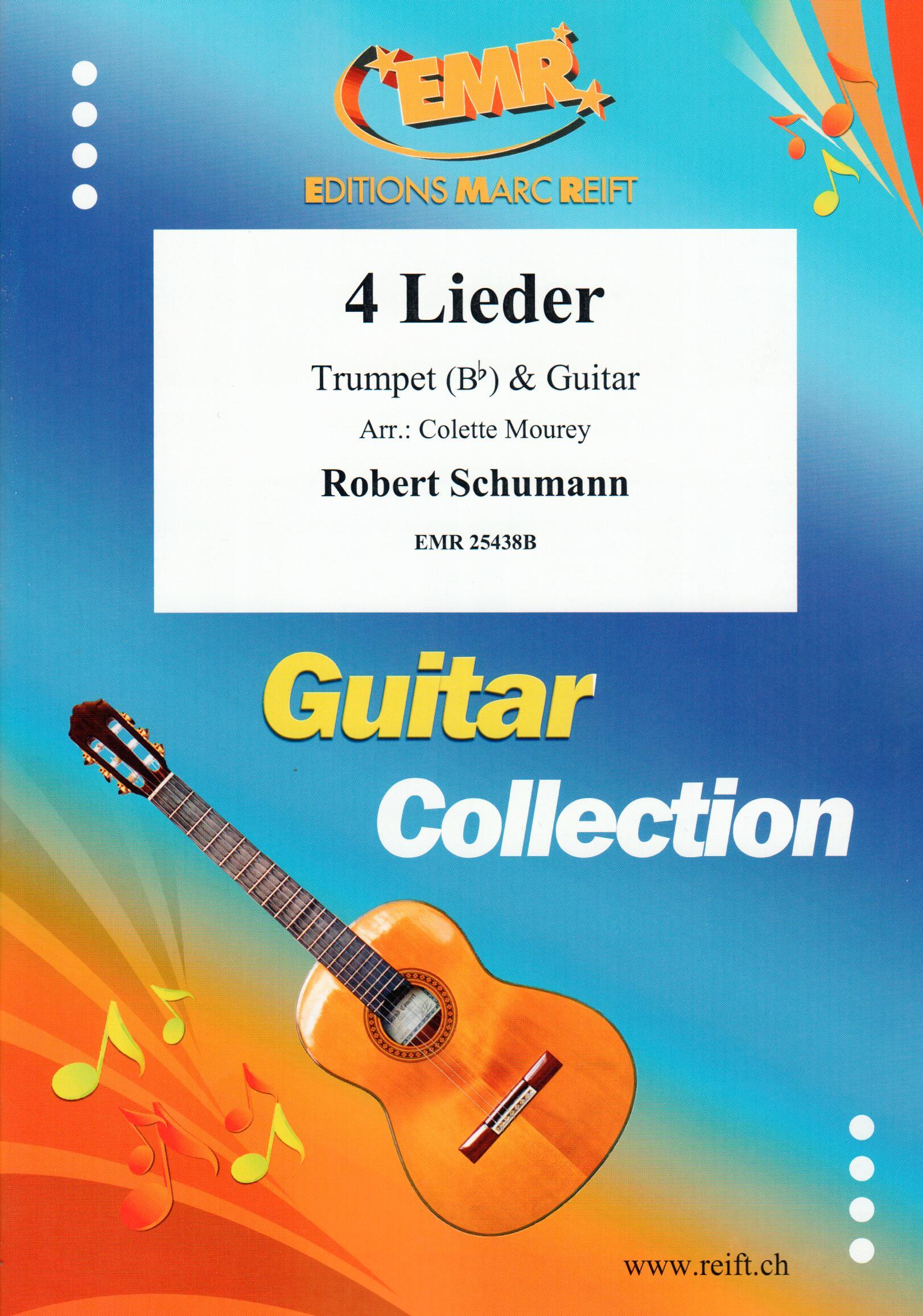 4 LIEDER, SOLOS - B♭. Cornet/Trumpet with Piano