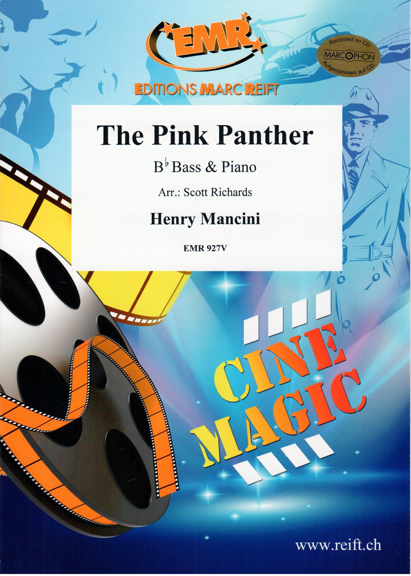 THE PINK PANTHER, SOLOS - E♭. Bass